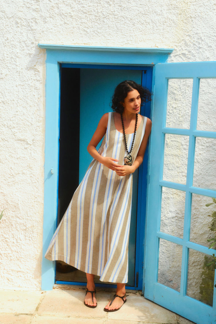 Riviera Stripe Hawes Dress