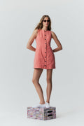 Nantucket Reds Stretch Twill Rhoda Dress