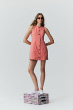 Nantucket Reds Stretch Twill Rhoda Dress