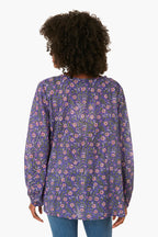 Iris Wildflower Bardot Top