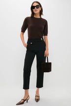 Black Renzo Pant