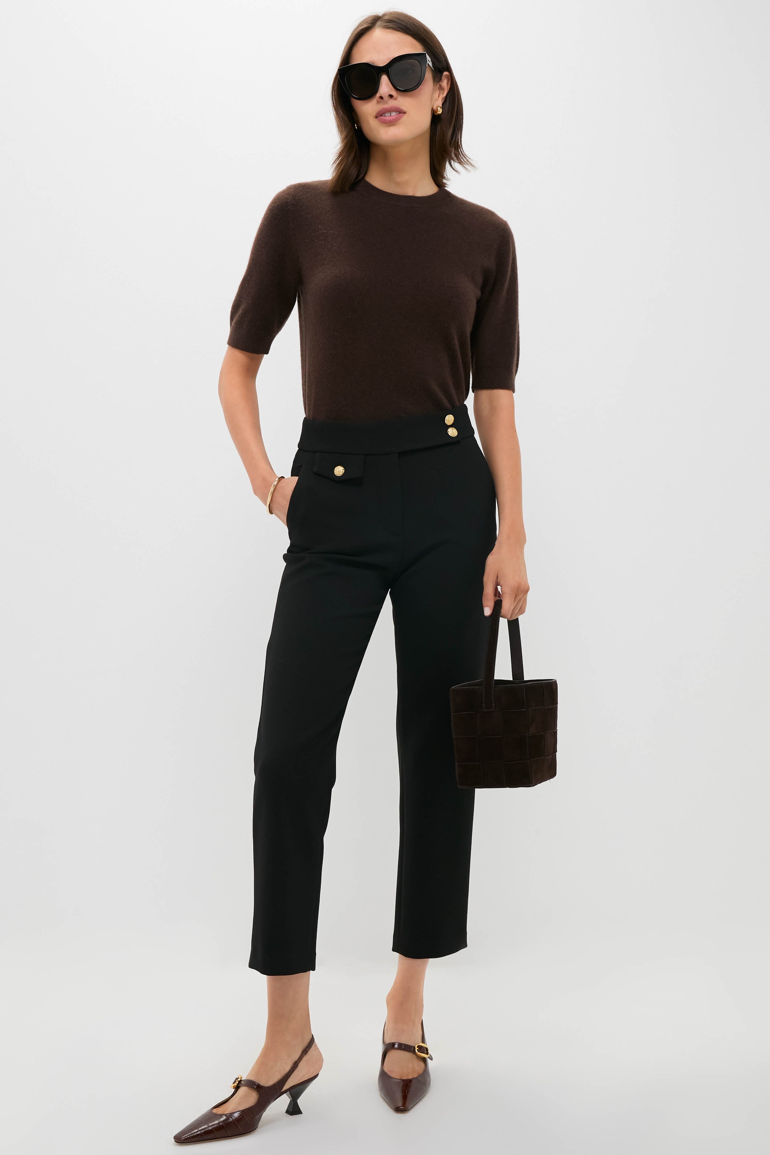 Black Renzo Pant