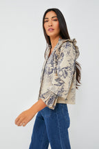 Yaffe Print Jessie Top
