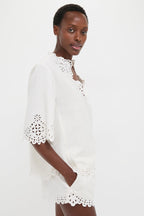 White Shana Blouse