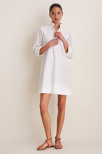 White Eyelet Megan Dress