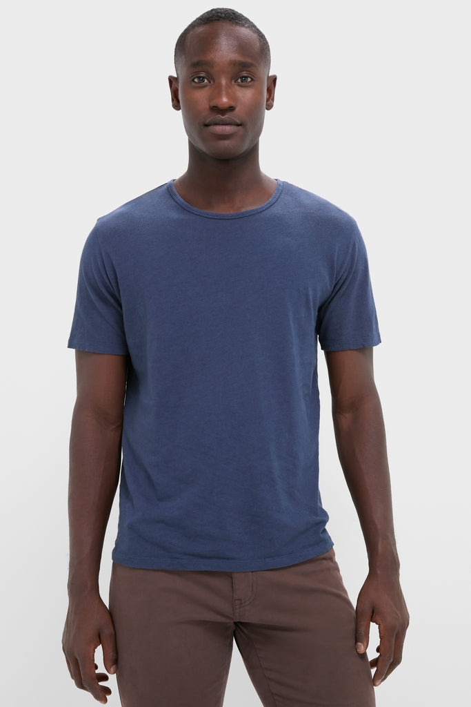 Nautical Blue Drift Linen Tee
