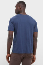 Nautical Blue Drift Linen Tee