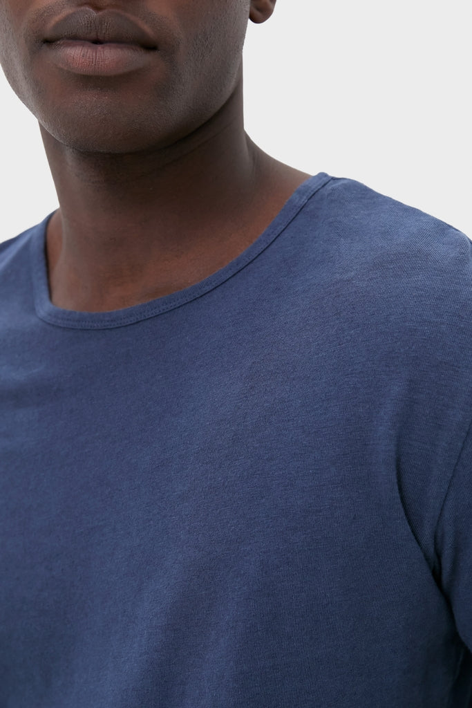Nautical Blue Drift Linen Tee