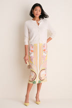 Ivory Cashmere Riley Cardigan