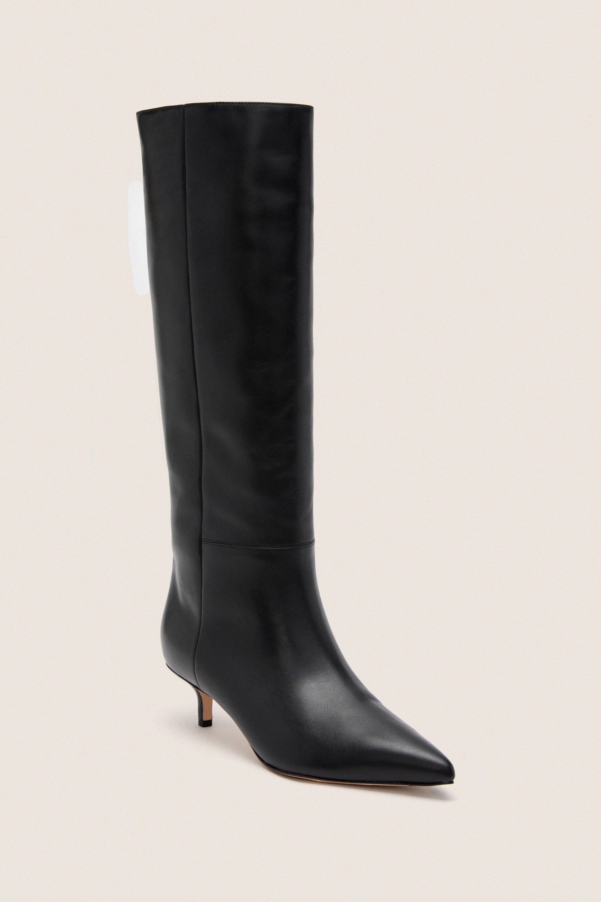Black Lisa 45 Tall Shaft Boots
