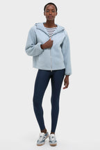 Ashley Blue Rosia Fleece Hoodie