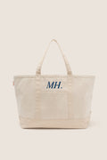 Natural Large Canvas Tote
