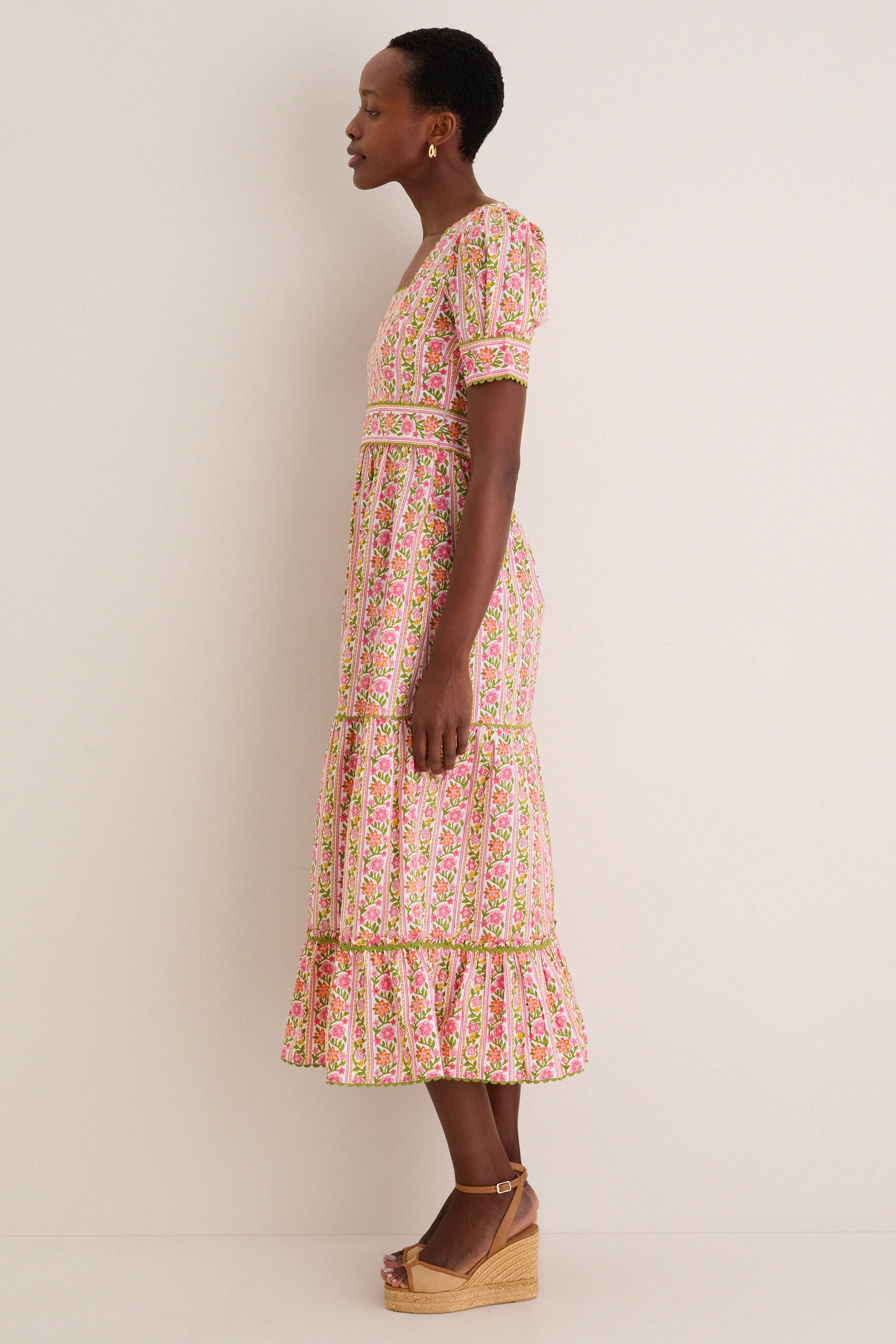 Moghul Border Evelyn Dress