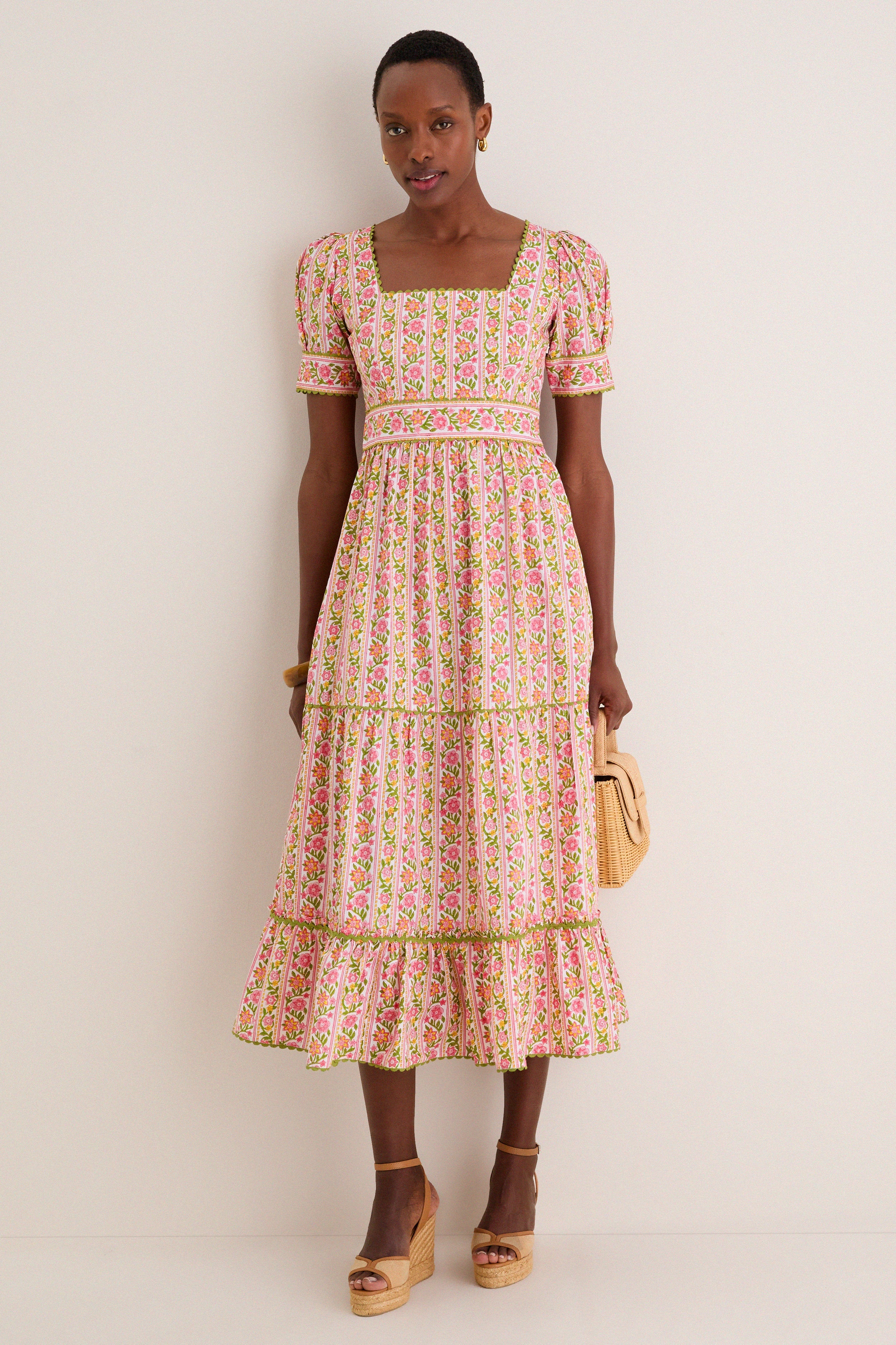 Moghul Border Evelyn Dress