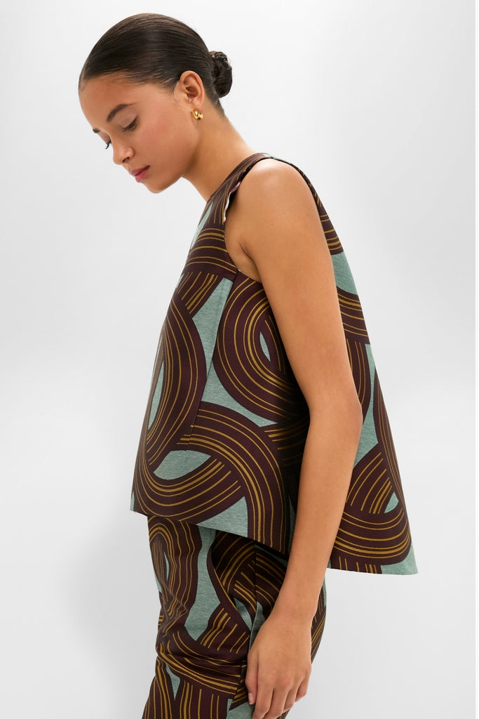 Montecarlo Jacquard La Scala Top