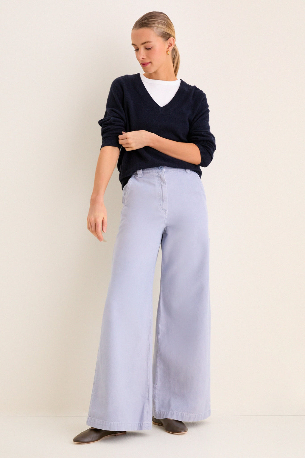 Light Blue Skipper Long Trouser