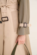 Beige Canasta Raincoat
