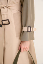 Beige Canasta Raincoat