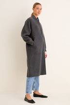 Dark Grey Alamaro Coat