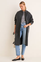 Dark Grey Alamaro Coat