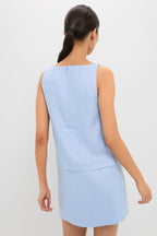 Blue Harper Mini Dress