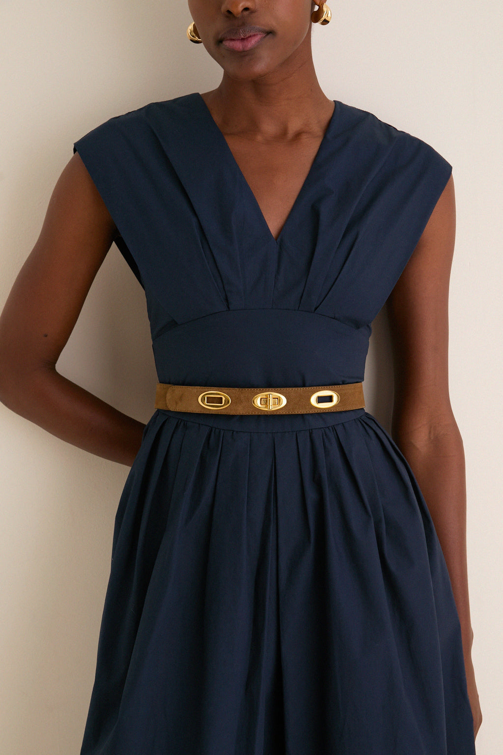 Golden Oak Turnlock Belt