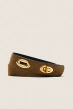Golden Oak Turnlock Belt