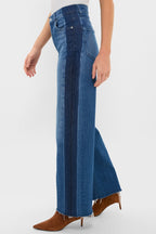 American Dream High Rise Column Jean