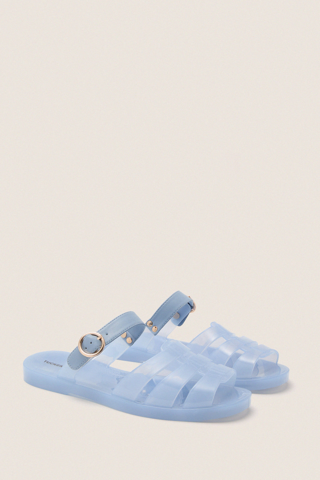 Blue Riley Jelly Sandals