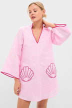 Pink Seashell Oceana Mini Dress