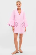 Pink Seashell Oceana Mini Dress