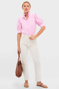 Pink Candy Stripe Louisa Blouse