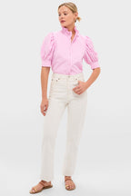 Pink Candy Stripe Louisa Blouse