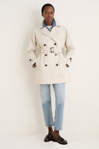 Mist Adare Trench Showerproof Jacket