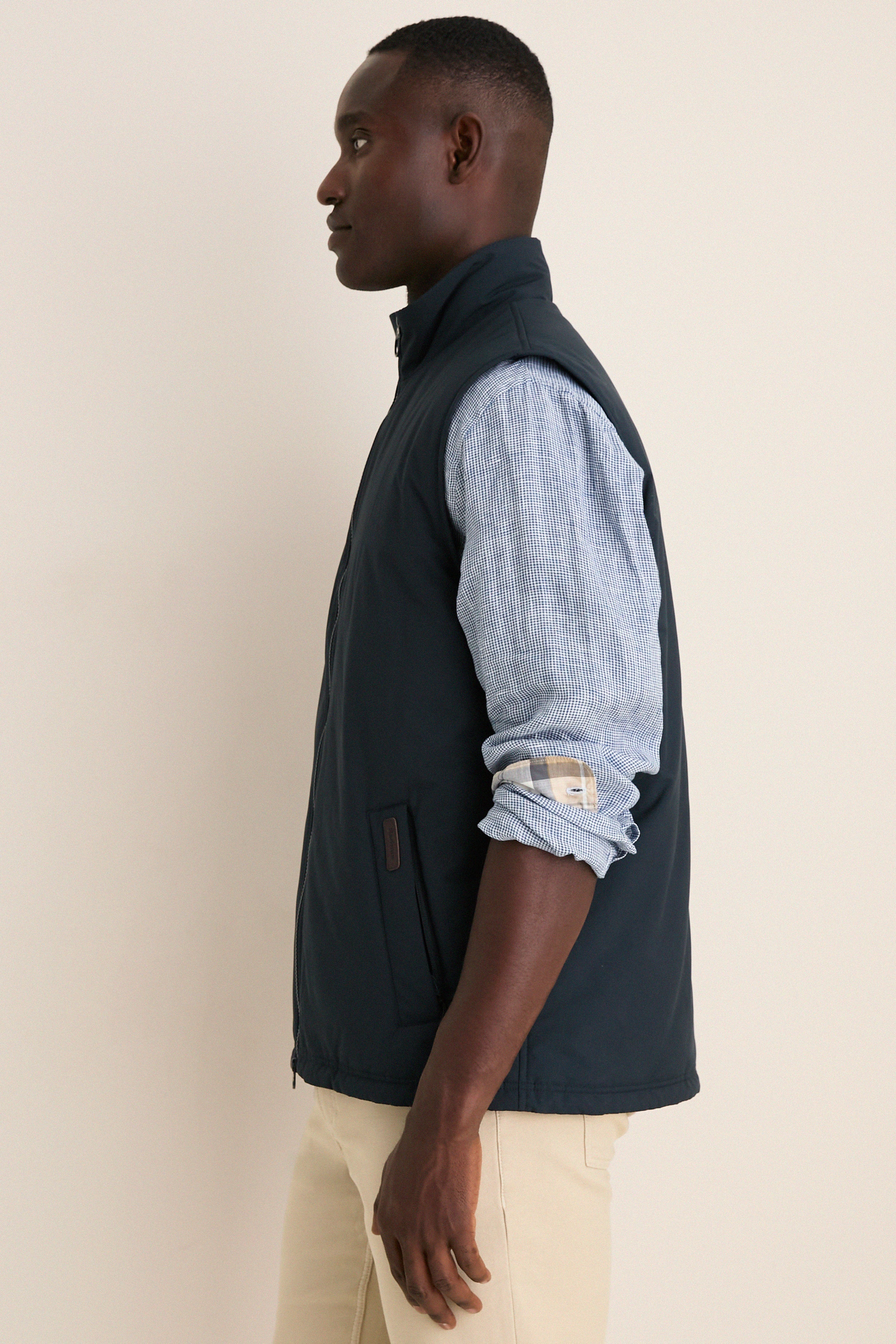 Men's Navy Hepscott Gilet