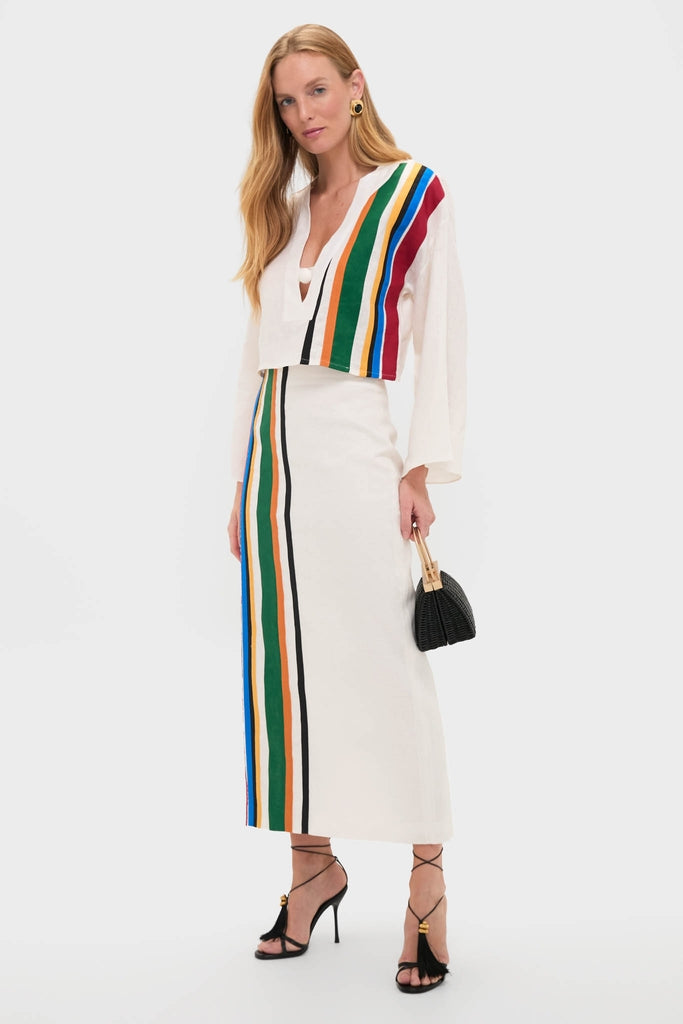 Roman Lima Midi Skirt