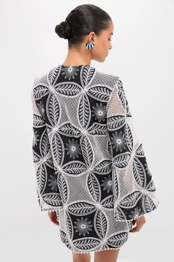 Black Plain Gia Mini Dress