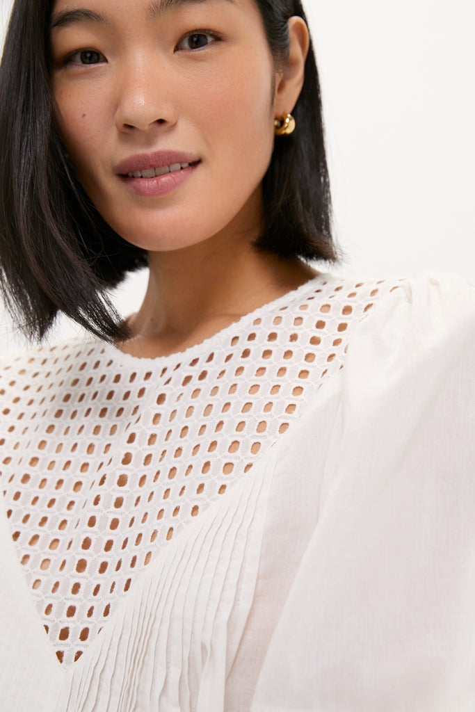 White Bella Blouse