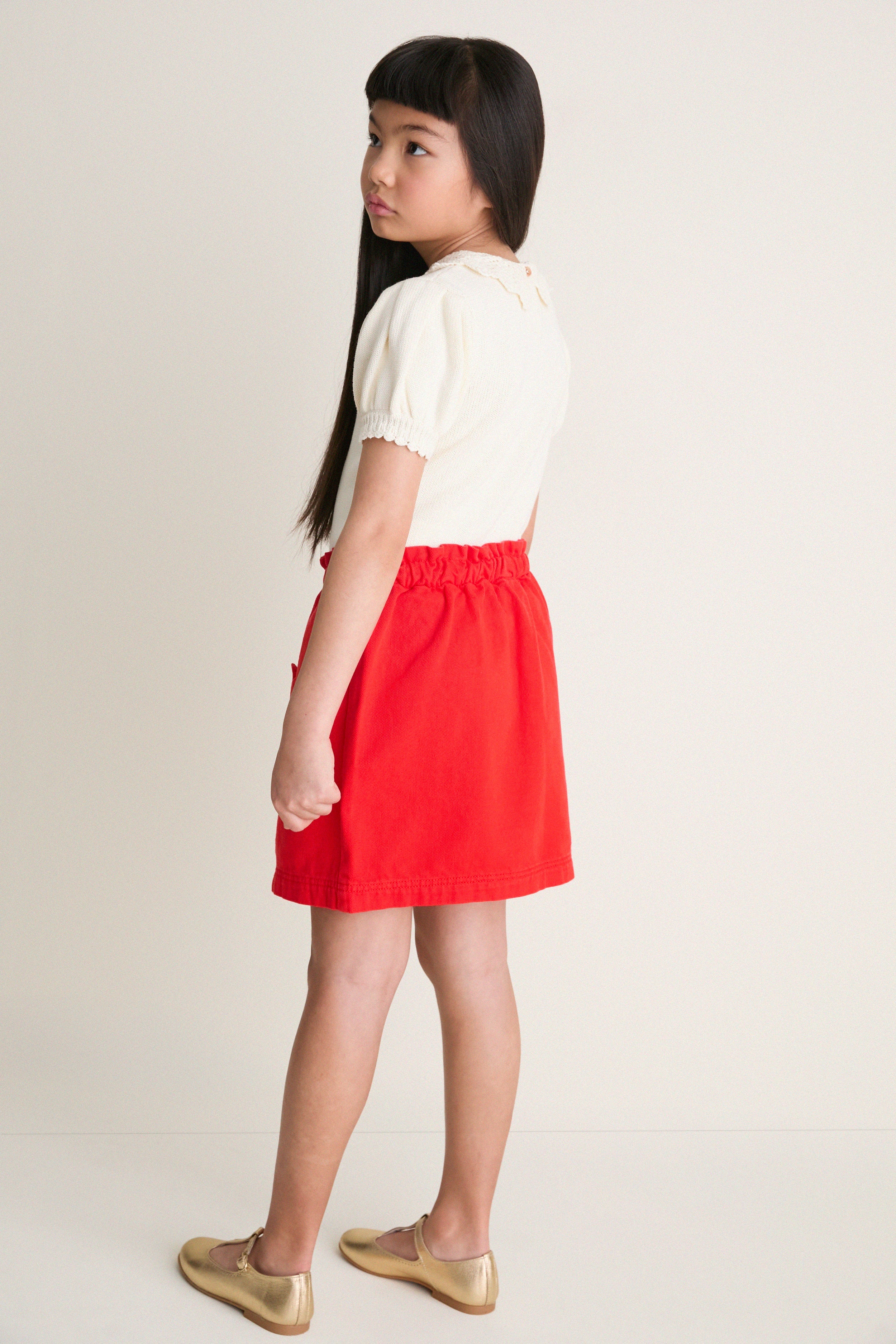 Red Douchka Skirt