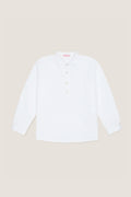 White Gingham Miguel Long Sleeve Shirt