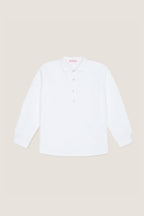 White Gingham Miguel Long Sleeve Shirt