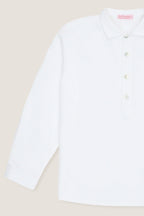 White Gingham Miguel Long Sleeve Shirt