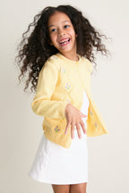 Lemon Espina Cotton Cardigan