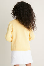 Lemon Espina Cotton Cardigan