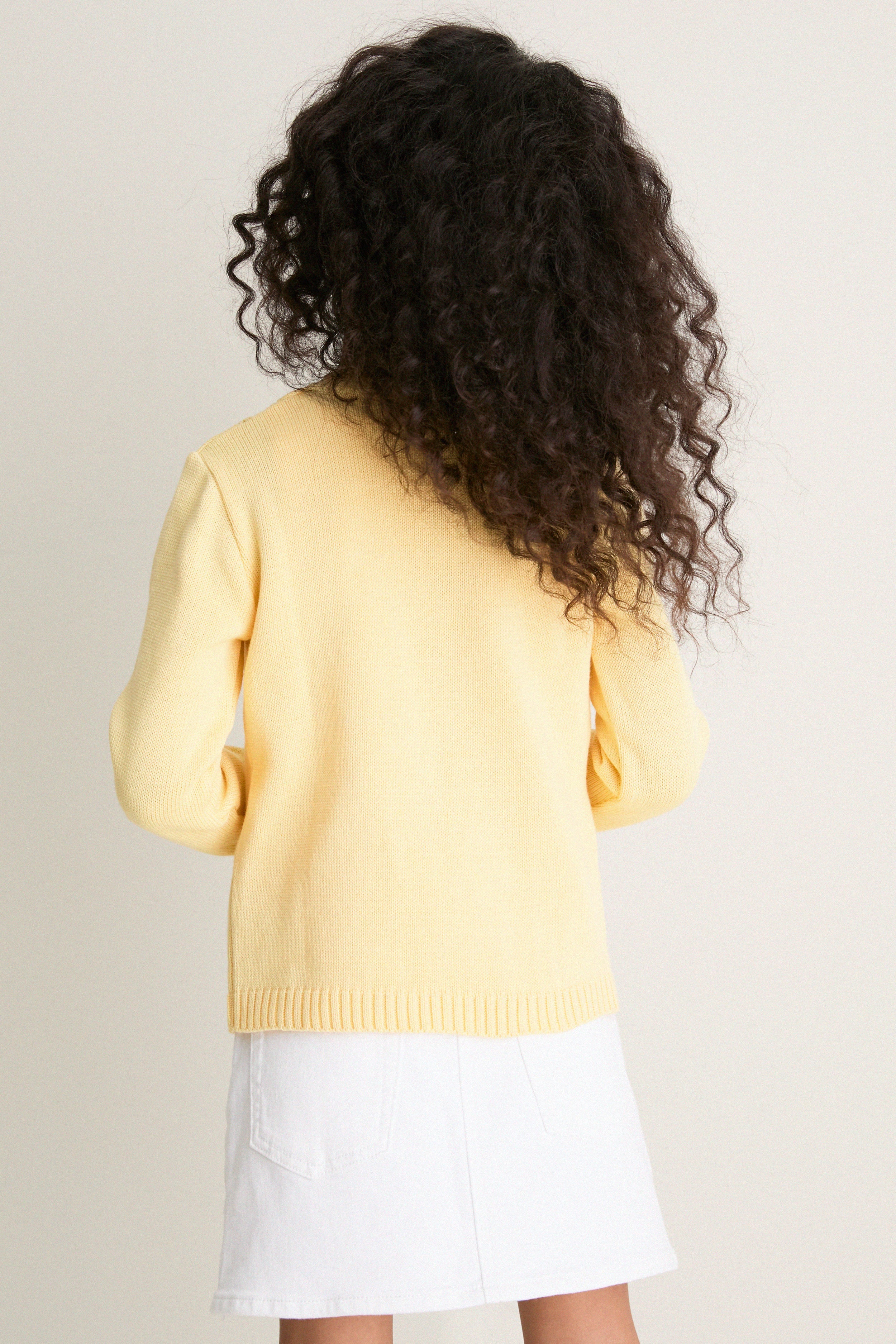 Lemon Espina Cotton Cardigan