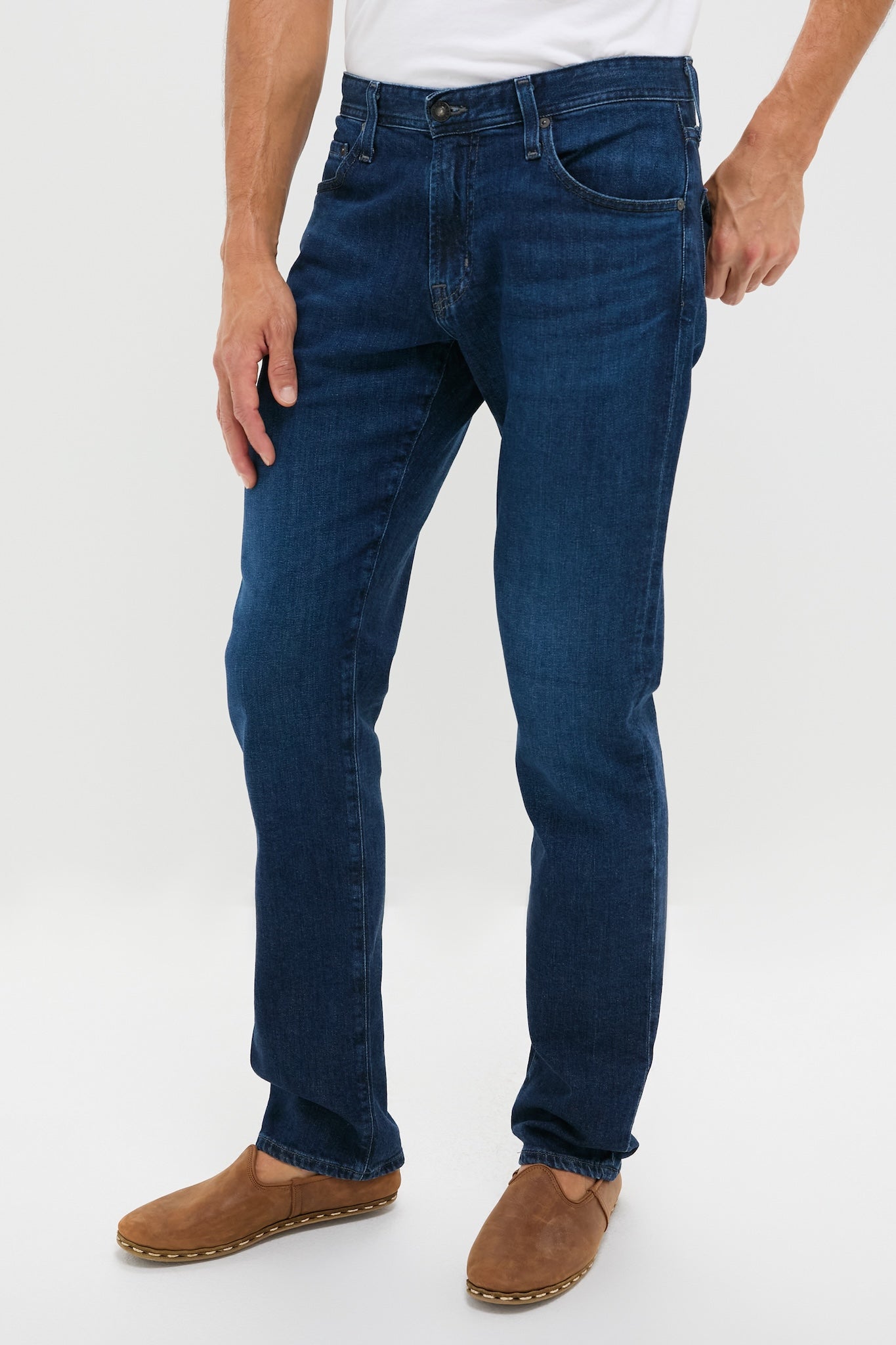 The Graduate in Crusade Wash Denim (32" Inseam)