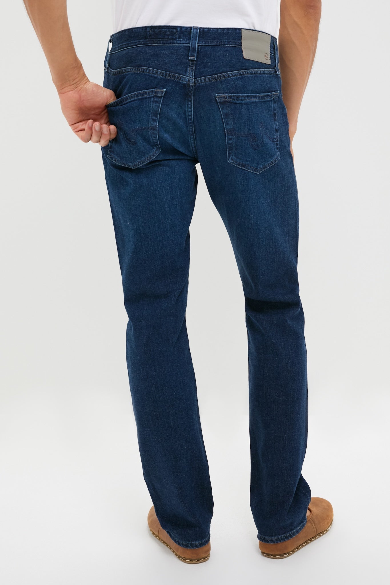 The Graduate in Crusade Wash Denim (32" Inseam)