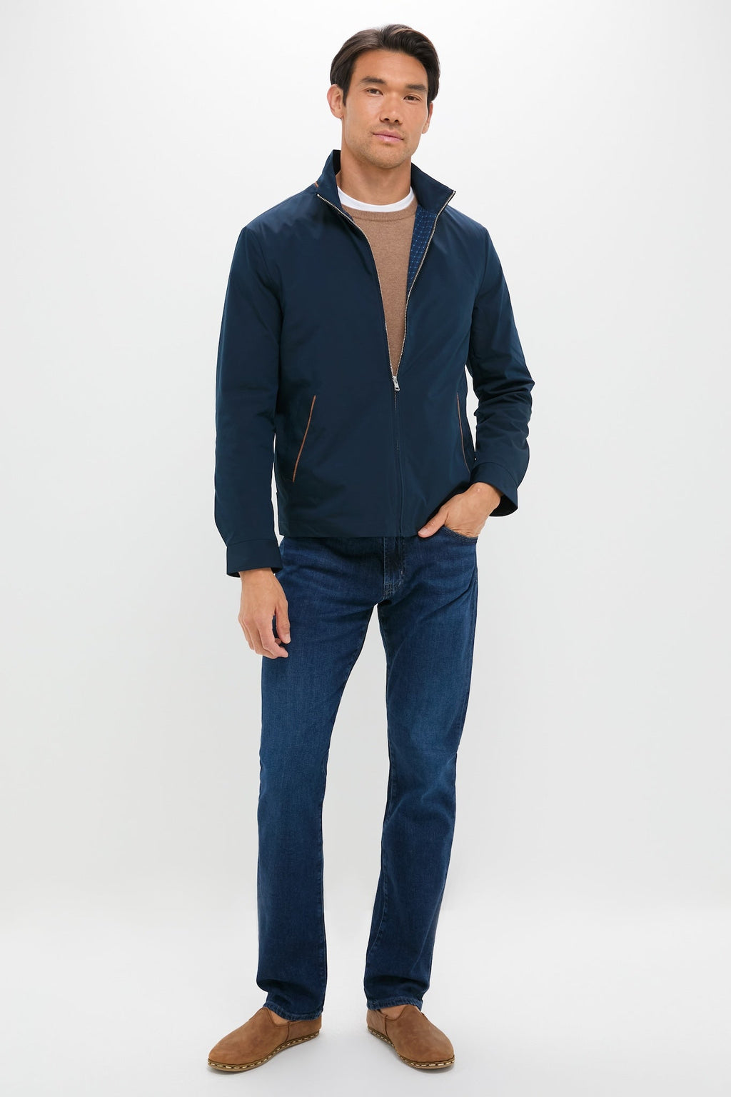 The Graduate in Crusade Wash Denim (32" Inseam)