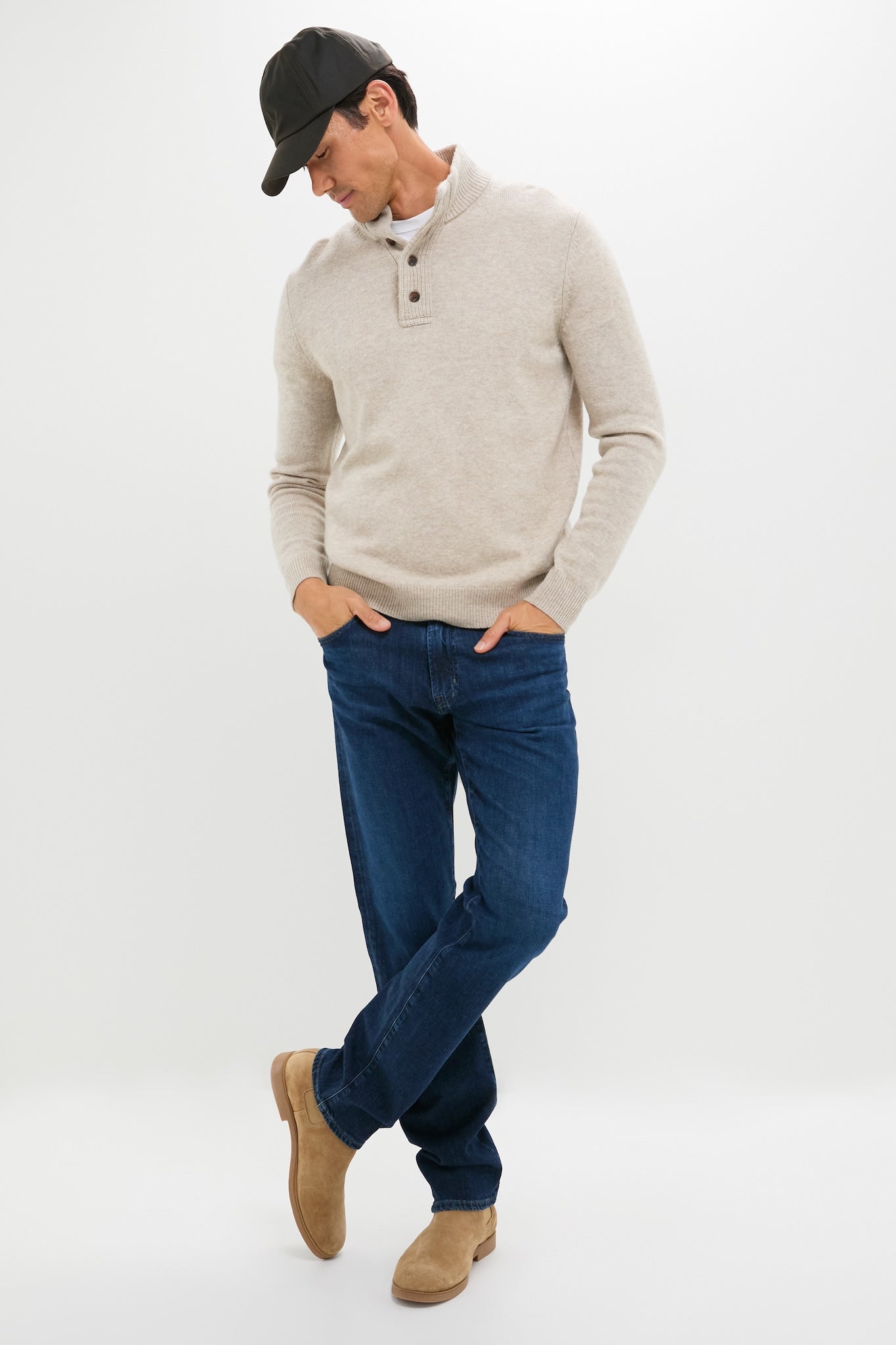 The Graduate in Crusade Wash Denim (32" Inseam)