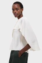 Cream Eliora Cape Top
